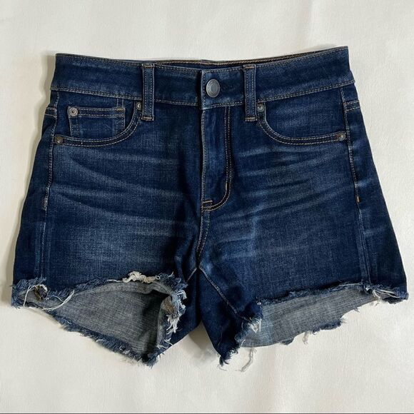 American Eagle Outfitters | Hi-Rise Denim Shorts - Picture 1 of 5